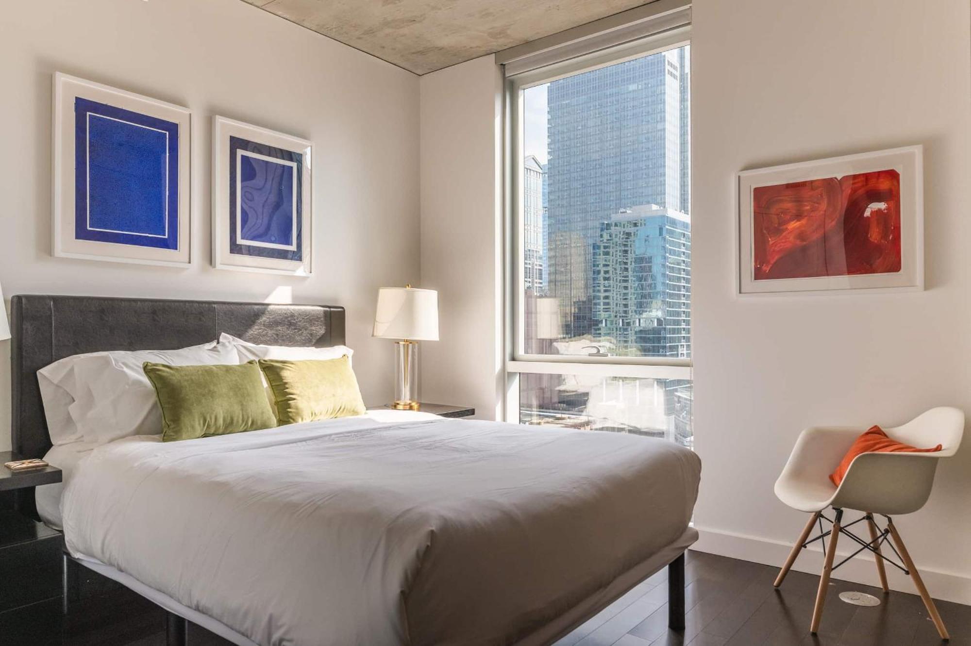 2Br Elegant Premium Suite With Balcony & Sweeping City Views Chicago Exterior photo